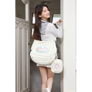 CHIOS CLUB - Chios QQ LOGO Bubble Tote [tote34WH]